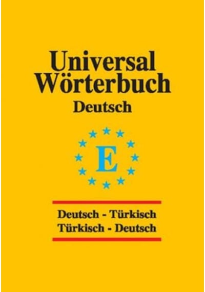 Universal Sözlük  Almanca Türkçe - Türkçe Almanca - Tuyça Obruk -  Zeki Cemil Arda - Engin