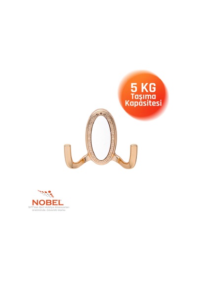 Seçi L Askı, Metal Vestiyer Askısı, Gr, Dolap Ve Duvar Askılığı, Altin Vidalı
