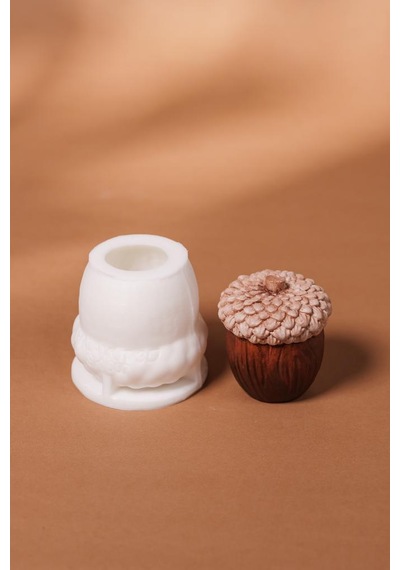 Palamut 3d Silikon Mum Kalıbı