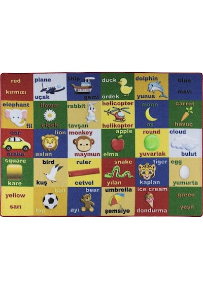 OBJELER ÇOCUK HALISI 133X190 CM