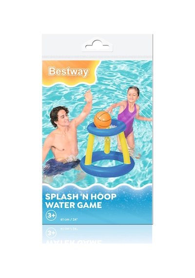 Bestway 52418 Splash N Hoop Şişme Havuz Basketbol Oyun Seti Mavi