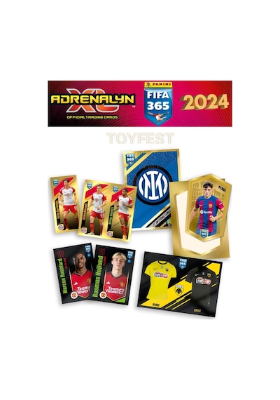 Panini Fifa 365 2024 Futbolcu Stickers Kartları - 12 Paket 60 Stickers
