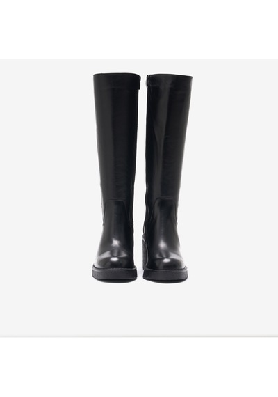 Nero Black Çizme Kadın 26k12068 Vergelio Skin siyah