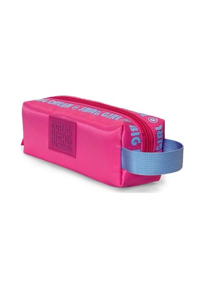 Coral High Pembe Mavi Kalem Çantası 21016 Çok Renkli