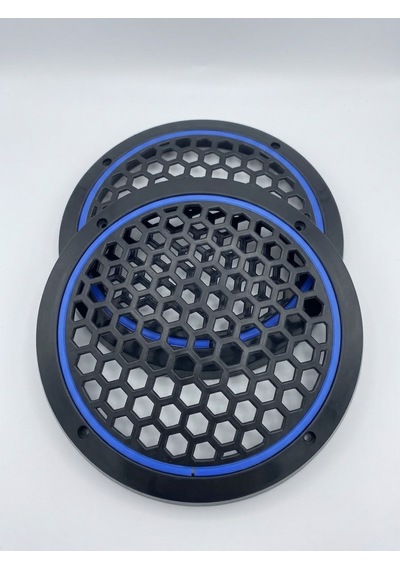20cm Mavi Neon Ledli Hoparlör