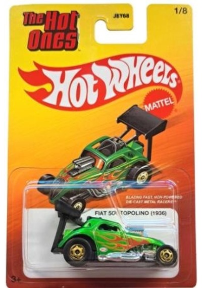 Hot Wheels The Hot Ones Fiat 500 Topolino 1936 Jby69 Çok Renkli