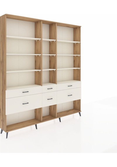 Arges Dolap 12 Raflı 6 Çekmeceli 220x30x243 Çam-aytaşı/aytaşı Aytası/aytası Arges Dolap 12 Raflı 6 Çekmeceli 220x30x243 Çam-aytaşı/aytaşı Aytası/aytası
