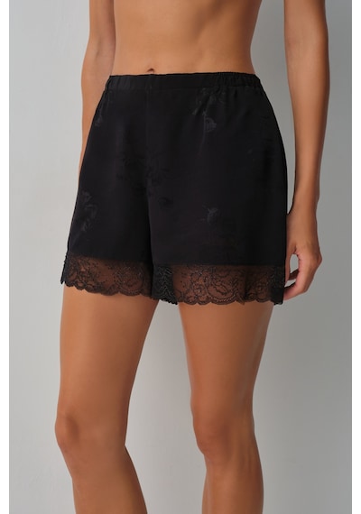 Suwen Private Dantelli Şort Pijama Altı Wsh11810162012 Siyah