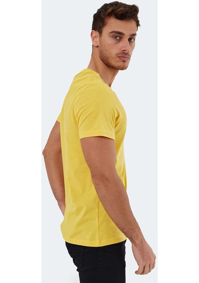 Slazenger RIVALDO Erkek V Yaka Sarı Tişört