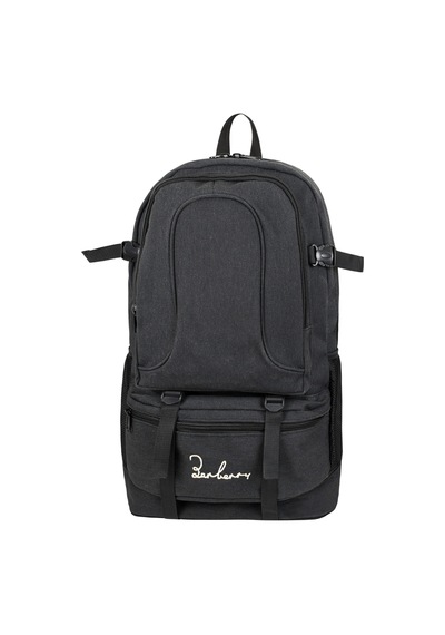 Galb Leather Seyahat Gunluk Outdoor Bel Ve Omuz Destekli Cift Suluklu Laptop Bolmeli Dagci Sirt Cantasi Antrasit