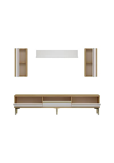 Tvr1898dbg - Anka Tvr180 Tv Ünitesi Takım , Tv Sehpası Safirmeşe-beyaz-gold 180cm Tvr1898dbg - Anka Tvr180 Tv Ünitesi Takım , Tv Sehpası Safirmeşe-beyaz-gold 180cm
