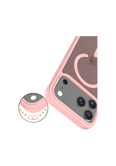 Joko Apple İphone 17 Pro/18 Pro Jota Magsafe Kapak - Pudra