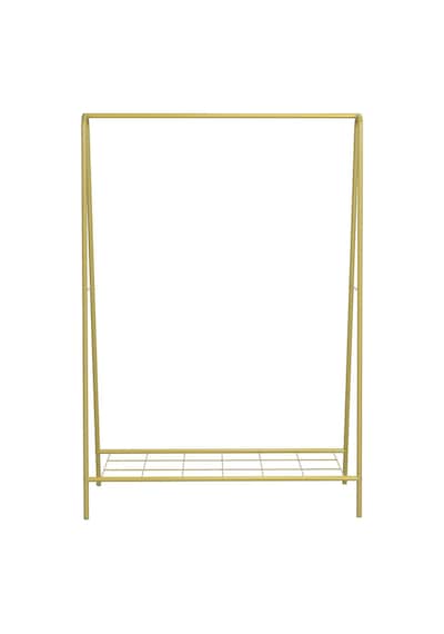 Metallica Concept Oval Telli Gold Butik Elbise Askılığı Konfeksiyon Askılık Altın