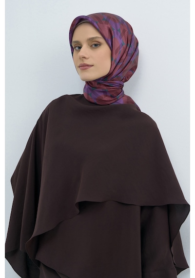 Armine Saf İpek Sura Eşarp-2026 İlkbahar-yaz- 954100d Bordo