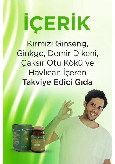 Power Kuvvet Güç Enerji Erkeklere Özel Takviye Edici Gıda 30 Kapsül