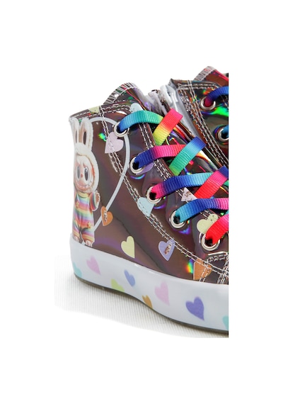 Artı Artı Ayakkabı Mia Kids-2400 Hologram 3d Kız Çocuk Bacıklı &fermuarlı Platin Sneakers Platin Artı Artı Ayakkabı Mia Kids-2400 Hologram 3d Kız Çocuk Bacıklı &fermuarlı Platin Sneakers Platin