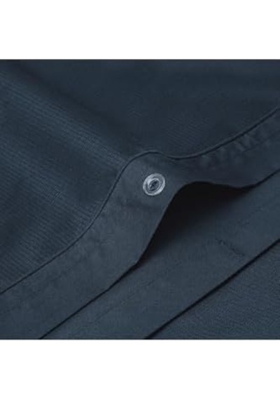 Yüzde Yüz Pamuk Percale Nevresim Seti 200x220 Cm Lacivert - Pure Serisi 0