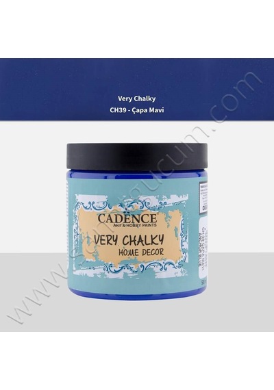 Cadence Very Chalky Mobilya Boyası 500 Ml. Ch39 Çapa Mavi