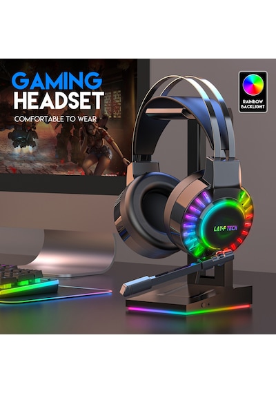 Lay-F Tech H60 Stereo RGB Oyuncu Kulaklığı