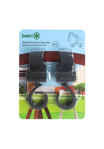 Been Bebek Arabası Kancası Siyah