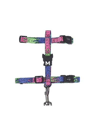 M-pets Urban Style Lava Kedi Göğüs Tasması Seti 120cm 244-58066.01