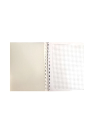 Keskin Color A4 80 Yaprak Spiralli Pastel Renk Kareli Sunum Defteri Çok Renkli