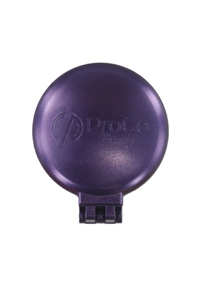 Proco Proco Beauty Makaron Metalik - Üç Boyutlu 3d Esnek Aynalı Çanta Boy Saç Fırçası - Compact Detangler