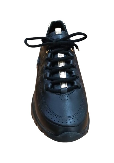 Mammamia D25ya-3485-b Kadın Hakiki Deri Casual Ayakkabı Siyah Siyah