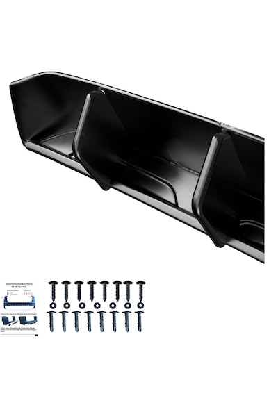 Oneway Vw Tiguan R-line Mk2 Makyajlı 2020-2024 Arka Difüzör Orta