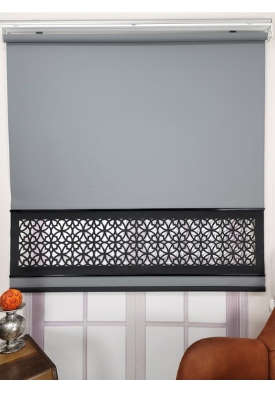 Yeni Nesil Çift Renk Lazer Stor Perde Mat Kalın Kumaşlı Renk Seçe (538650825)