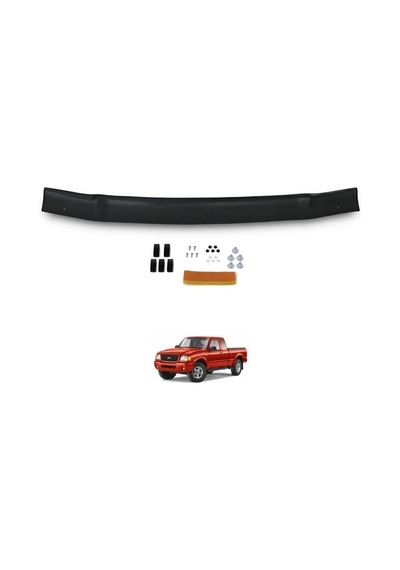 Ford Ranger 2002 2003 2004 2005 2006 4mm Cappafe Kaput Rüzgarlıgı