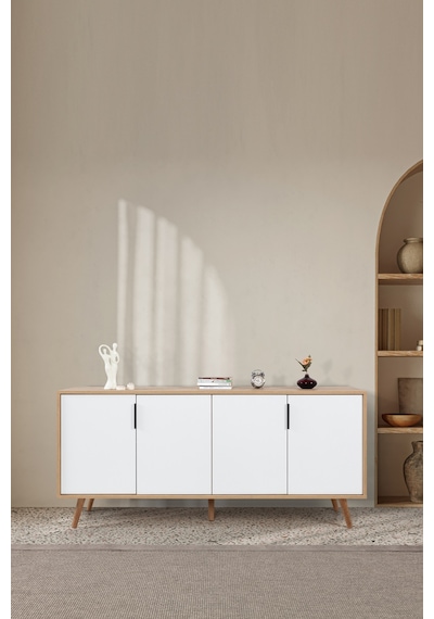 4815 Sırma 180 Cm Ahşap Ayaklı , Metal Kulplu Konsol , Safir - Beyaz , Oturma Odası , Salon Safir - Beyaz 4815 Sırma 180 Cm Ahşap Ayaklı , Metal Kulplu Konsol , Safir - Beyaz , Oturma Odası , Salon Safir - Beyaz