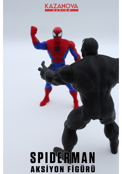 Kazanova Design Spiderman Aksiyon Figürü 13 Cm