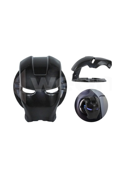 Wegna Ac01003 Iron Man Start Stop Koruyucu Kapak Siyah