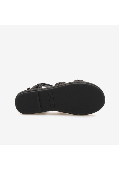 Guess Kalore Kadın Deri Sandalet Fljklrfab03 Siyah