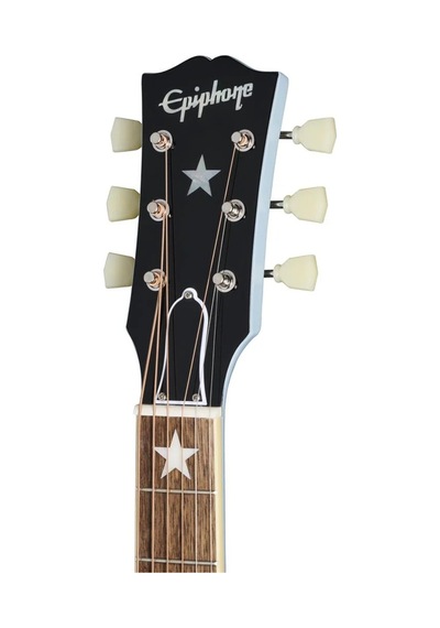 Epiphone J-180 Ls Elektro Akustik Gitar Frost Blue