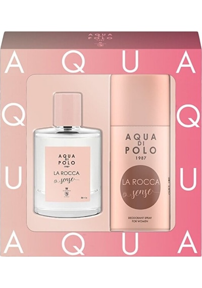 Aqua Di Polo 1987 La Rocca Sense Kadın Parfüm EDP 50 ML + La Rocca Sense Sprey Deodorant 150 ML