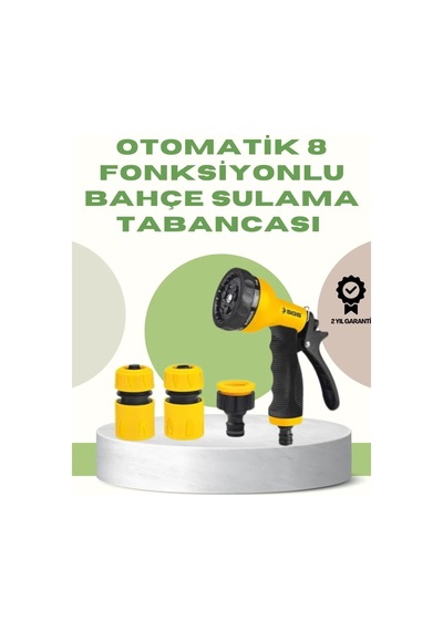 Home Çok Fonksiyonlu Bahçe Sulama Tabancası Ergonomik Basınçlı Sprey