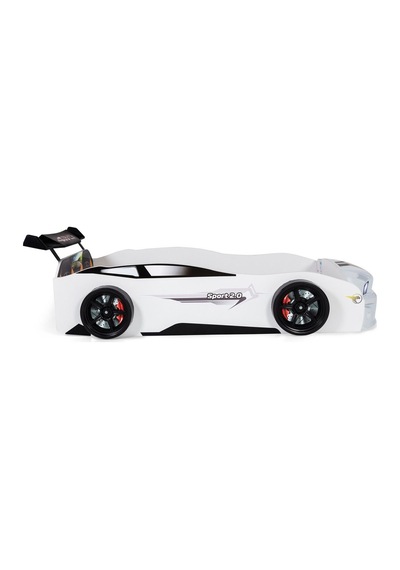 Beyaz Arabalı Yatak Sport Mst Işıklı Baza Ortopedik Yatak 90x190 Cm Beyaz Arabalı Yatak Sport Mst Işıklı Baza Ortopedik Yatak 90x190 Cm