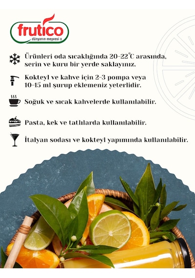 Muz Kokteyl Şurubu 85 Cl 850ml