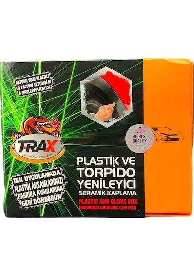 Plastik Yenileyici Ve Onarıcı Seramik Kaplama Oto Tampon , Torpido Süper Etkili 50 Ml