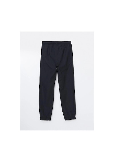 LC Waikiki Lcw Kids Beli Lastikli Erkek Çocuk Jogger Pantolon Siyah