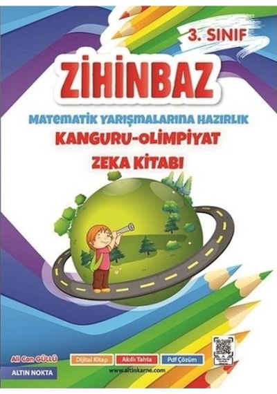 Altın Nokta Yayınevi 3.sınıf Zihinbaz Matematik Yarışmalarına Hazırlık