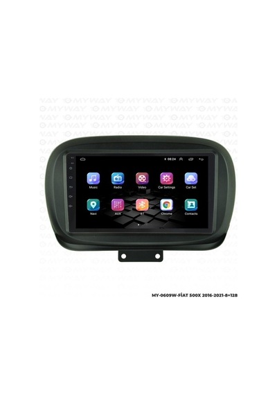 Myway Fiat 500x Android Multimedya Carplay Navigasyon Ekran - 8gb Ram+128 Gb Hdd - Myway Myway Fiat 500x Android Multimedya Carplay Navigasyon Ekran - 8gb Ram+128 Gb Hdd - Myway