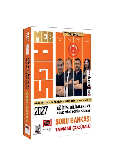 Yargı Yayınları 2027 Meb-ags Eğitim Bilimleri Ve Türk Milli Eğitim Sistemi Tamamı Çözümlü Soru Bankası