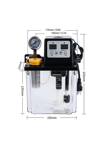 Petrol Pompası Çift Ekran 2.0l 50ml/dak 220 V 28w Otomatik Yağlama Yağı Pompası Yağ Enjektörleri Tam Bakır Motor Elektrikli Yağ Pompası Zamanlama Yağ Seviyesi Alarm Fonksiyonu 50ml/dak Petrol Pompası Çift Ekran 2.0l 50ml/dak 220 V 28w Otomatik Yağlama Yağı Pompası Yağ Enjektörleri Tam Bakır Motor Elektrikli Yağ Pompası Zamanlama Yağ Seviyesi Alarm Fonksiyonu 50ml/dak