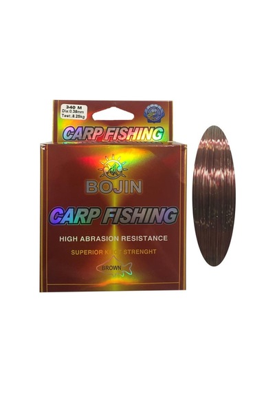 D.DFT Bojin Sazan Misinası 0.38 mm 340m Kahverengi