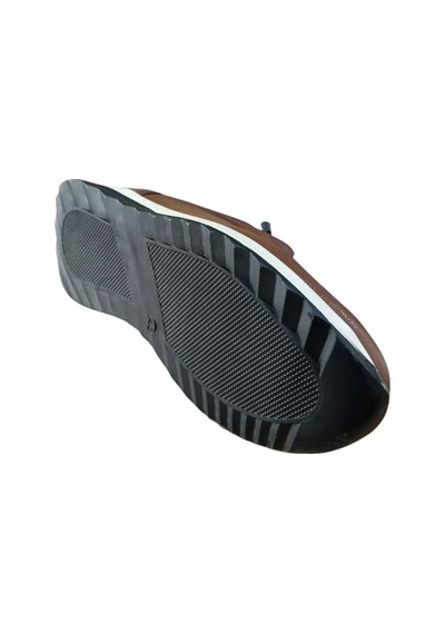 Castle Black 71111 Erkek Deri Casual Ayakkabı Taba Siyah
