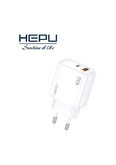 Hepu 45 Watt Gan Şarj Adaptörü Hp-c31