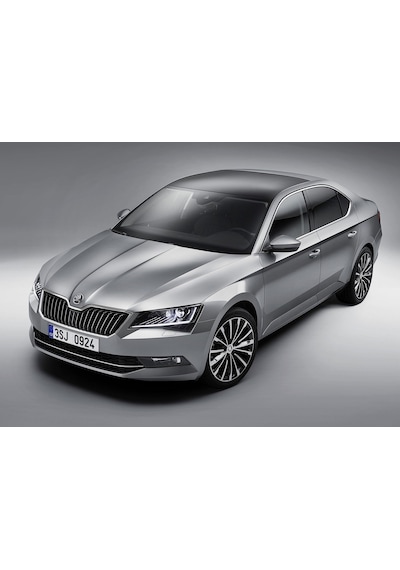 2 x SKODA SUPERB 3V 15-20 TAMPON IZGARASI NİKELAJLI SOL-SAĞ TAKIM